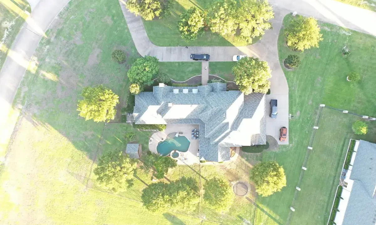 New shingle roof installation on a home in Hermiston